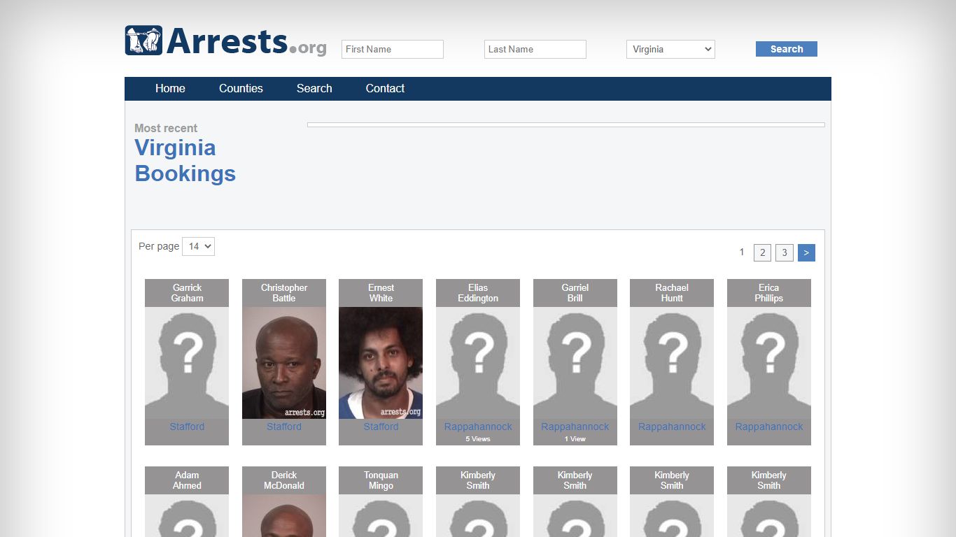 Virginia Arrests and Inmate Search